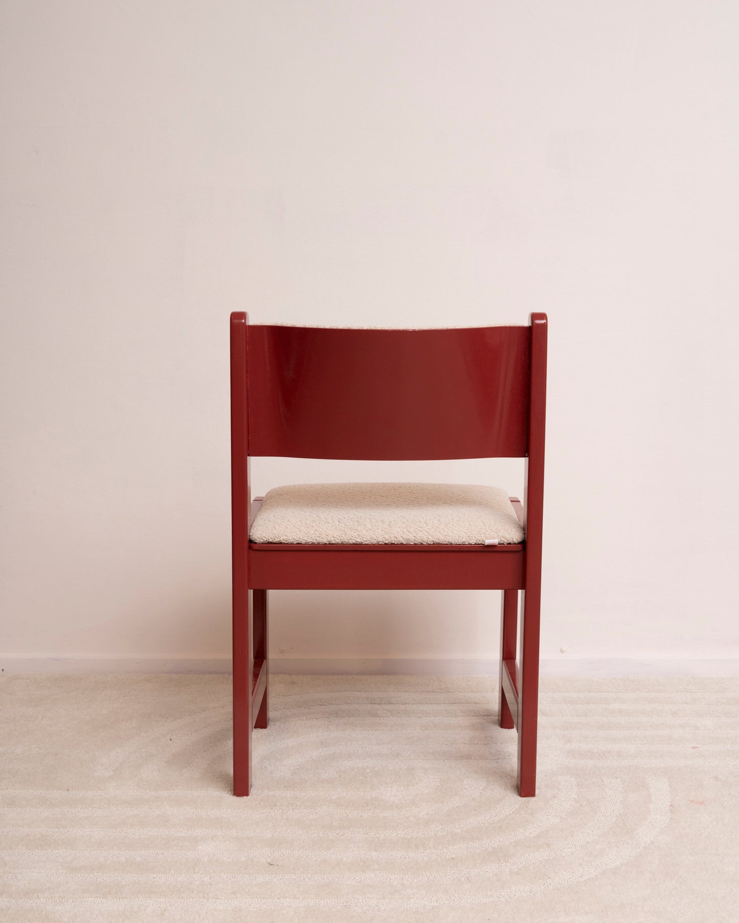 Pioenroos – Bordeaux Rode Stoelen (4x)
