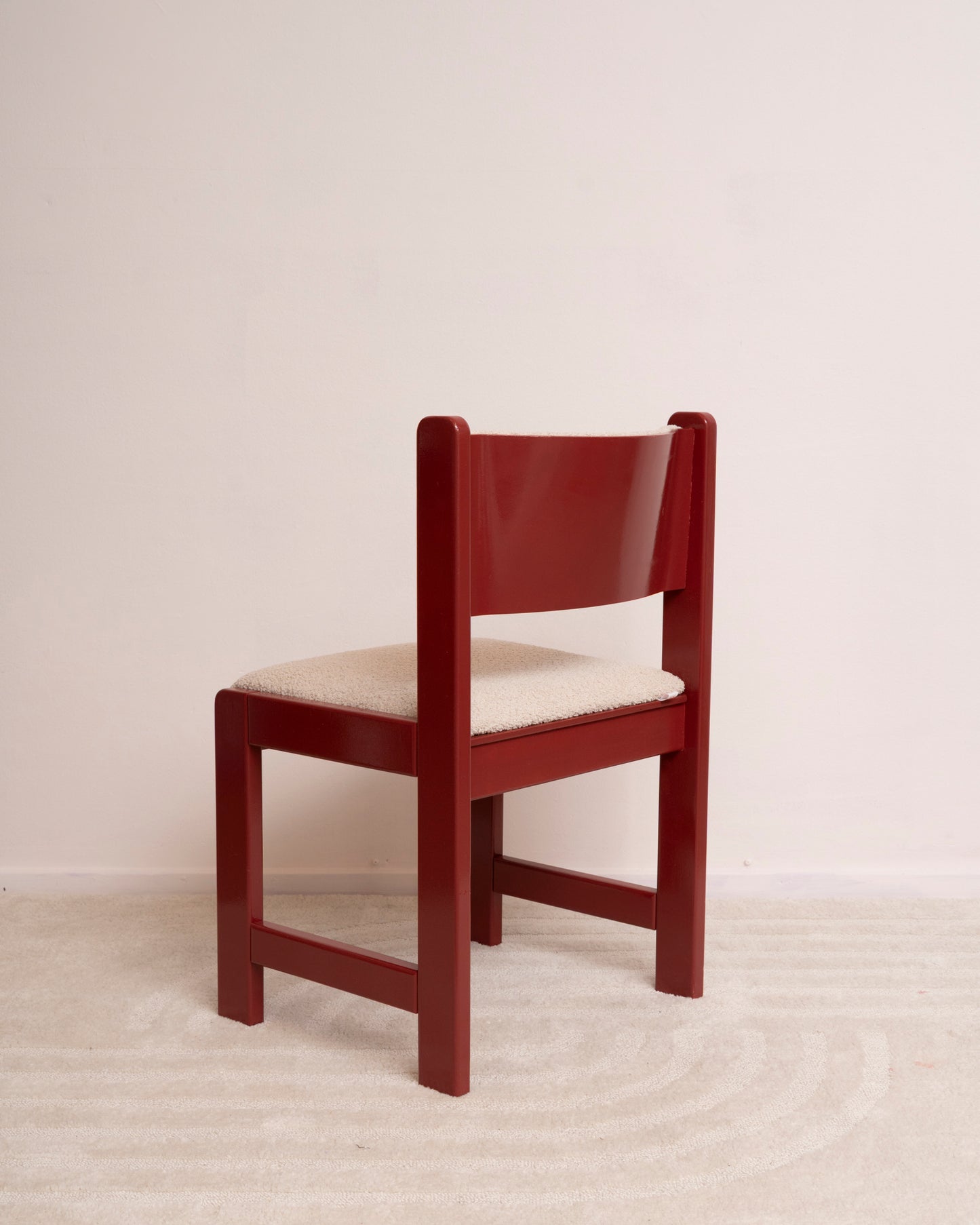Pioenroos – Bordeaux Rode Stoelen (4x)