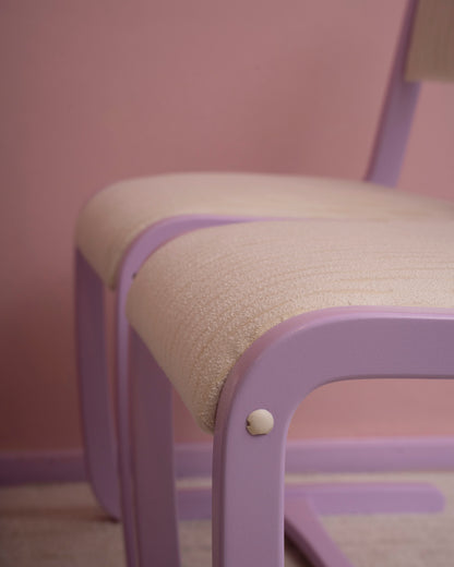 Set van vier eetkamerstoelen