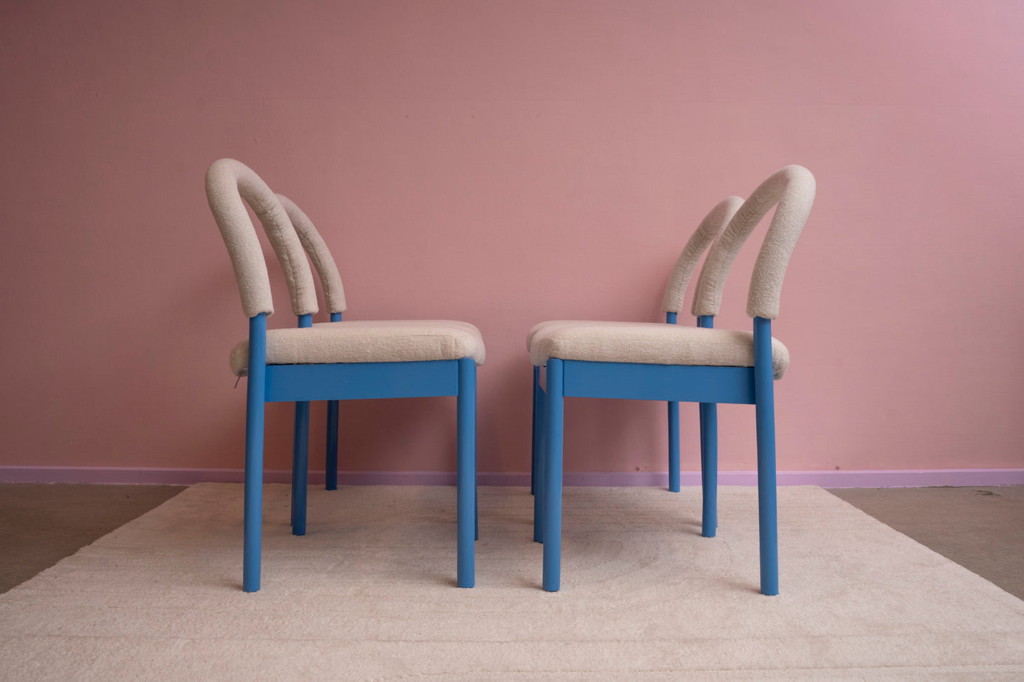 Set van vier design stoelen