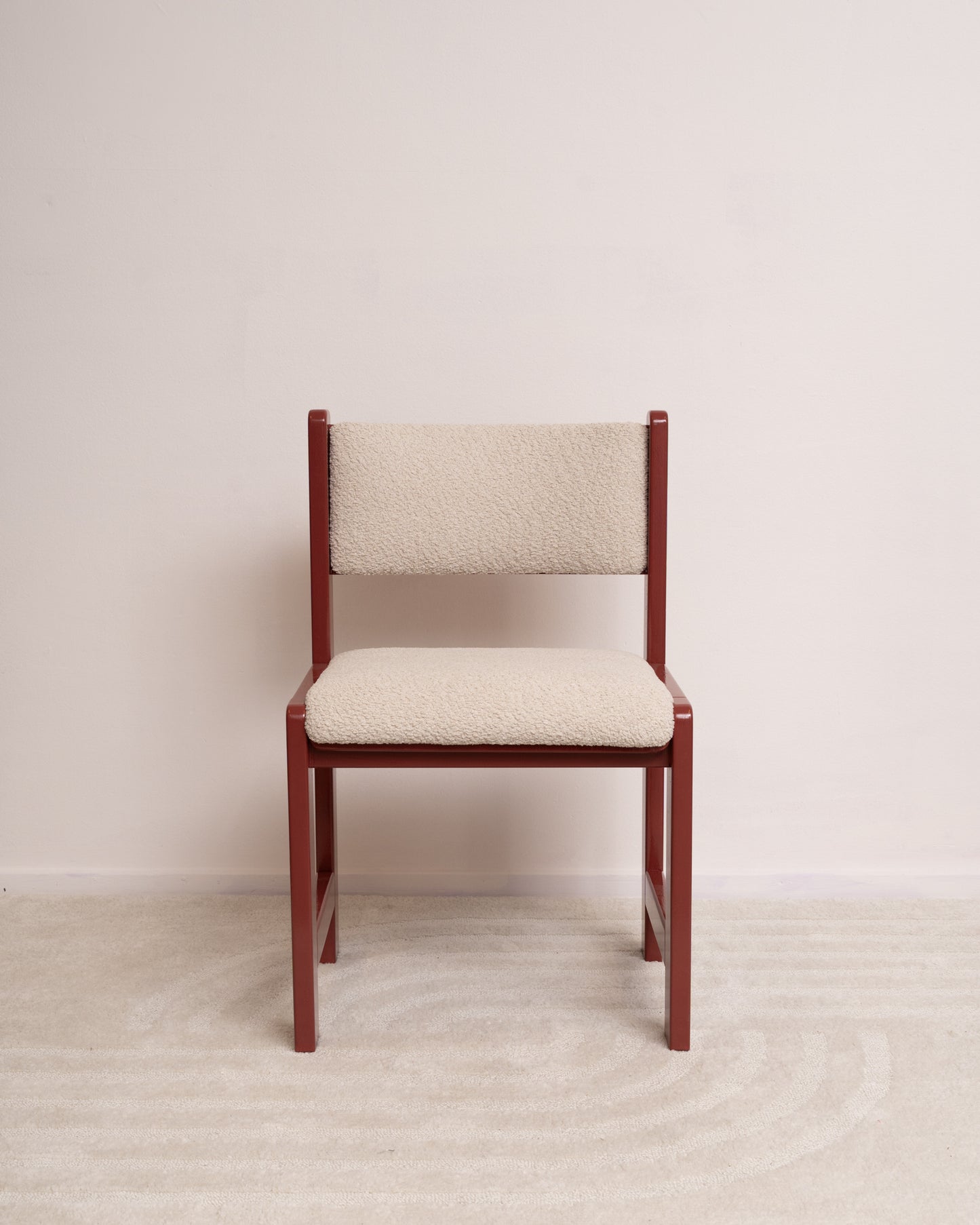 Pioenroos – Bordeaux Rode Stoelen (4x)