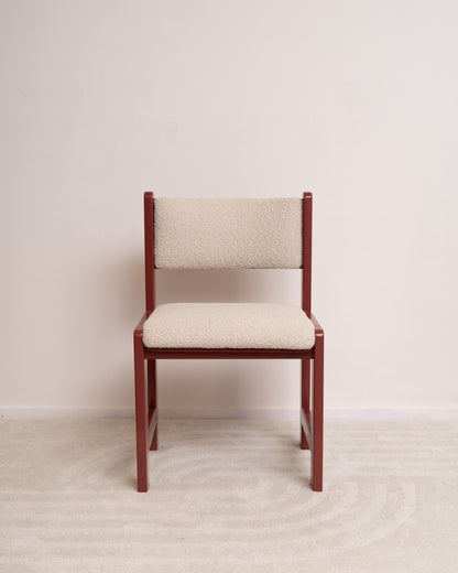 Pioenroos – Bordeaux Rode Stoelen (4x)