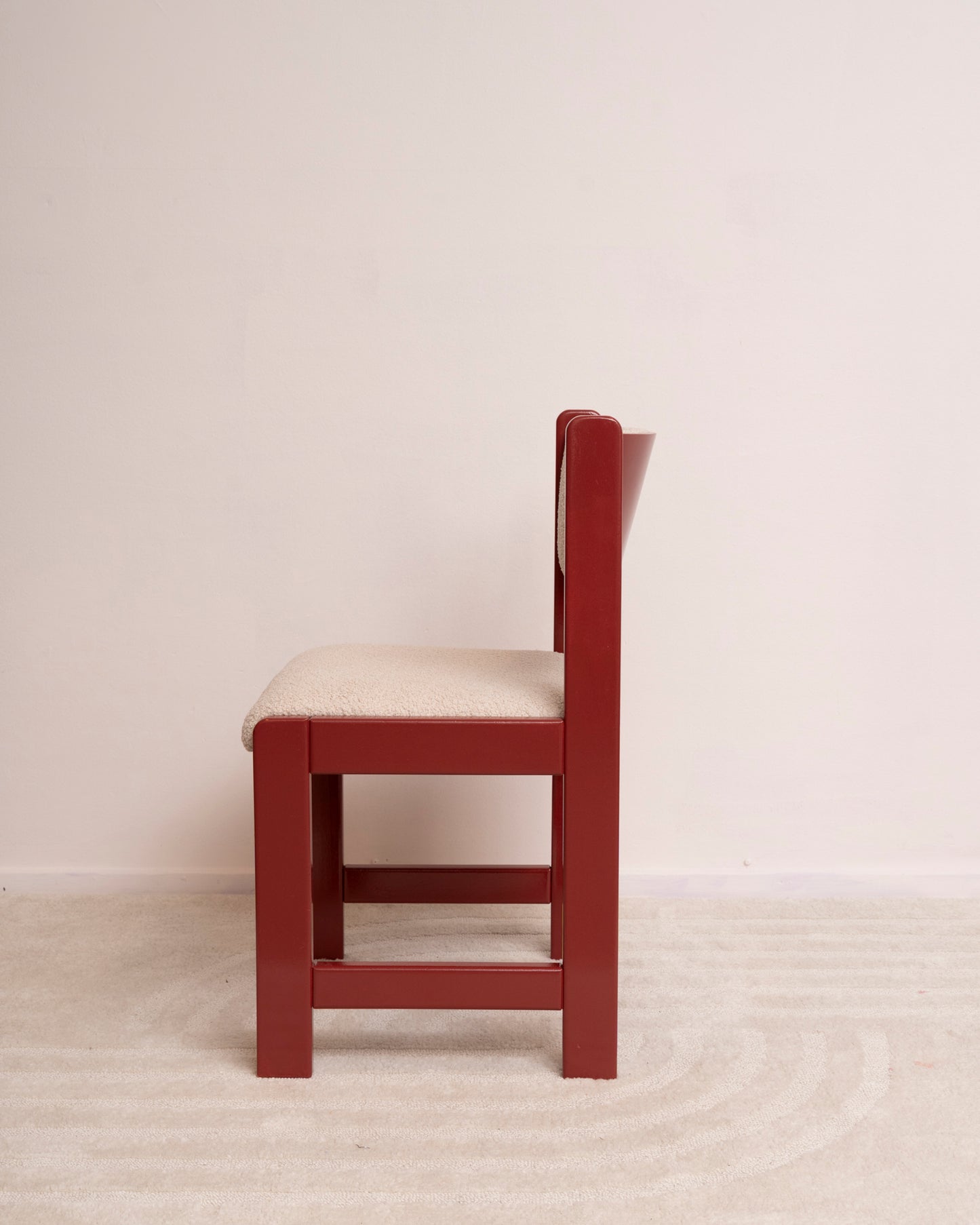 Pioenroos – Bordeaux Rode Stoelen (4x)