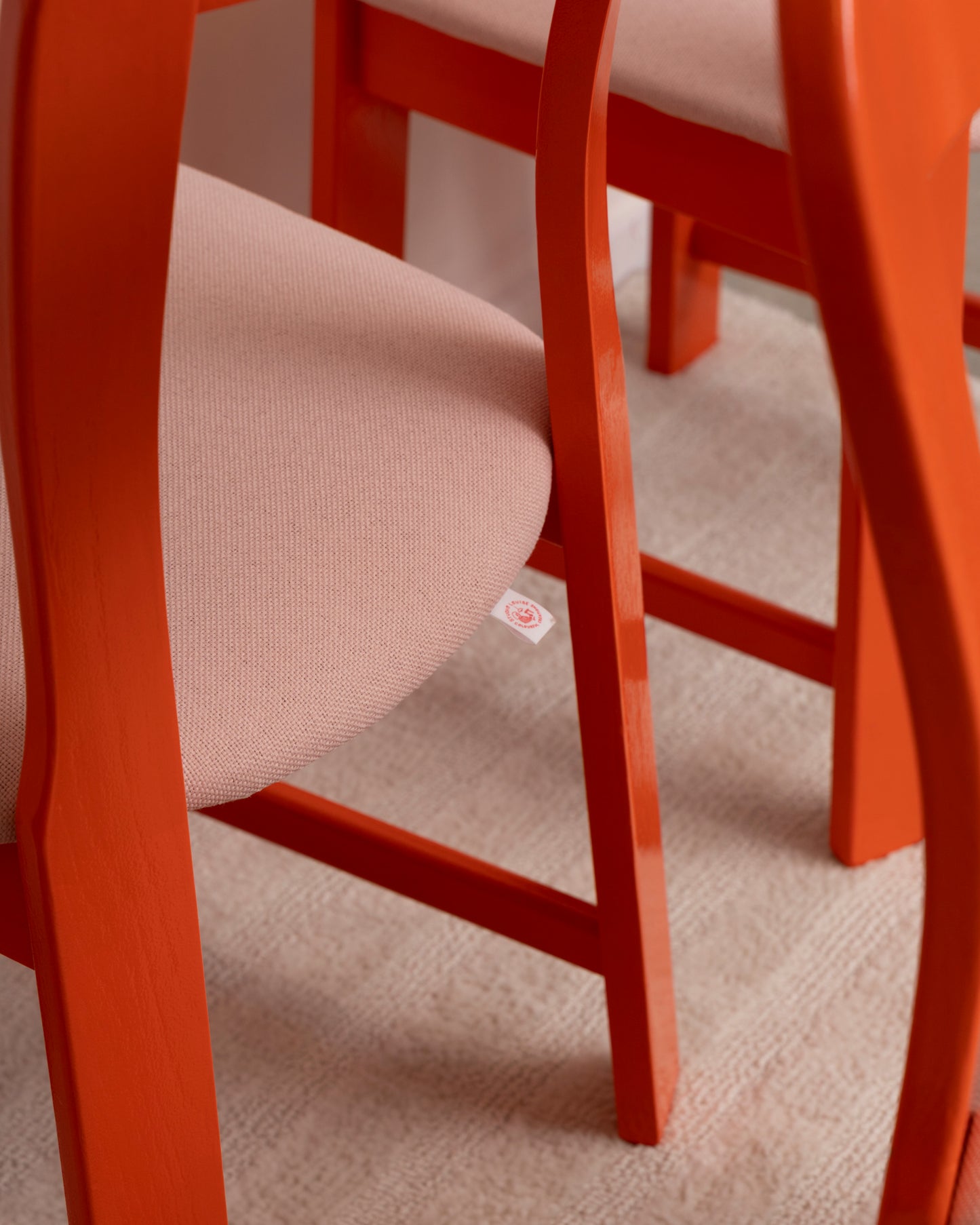 Klaprozen – Oranje Roze Stoelen (4x)