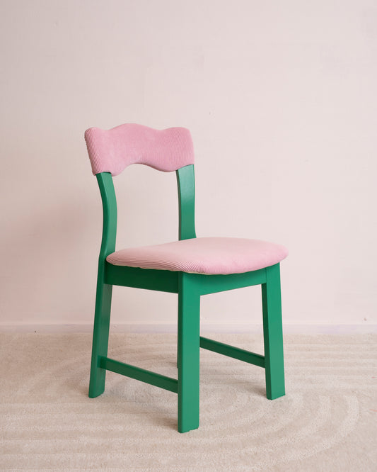 Tulp – Roze Groene stoelen (4x)