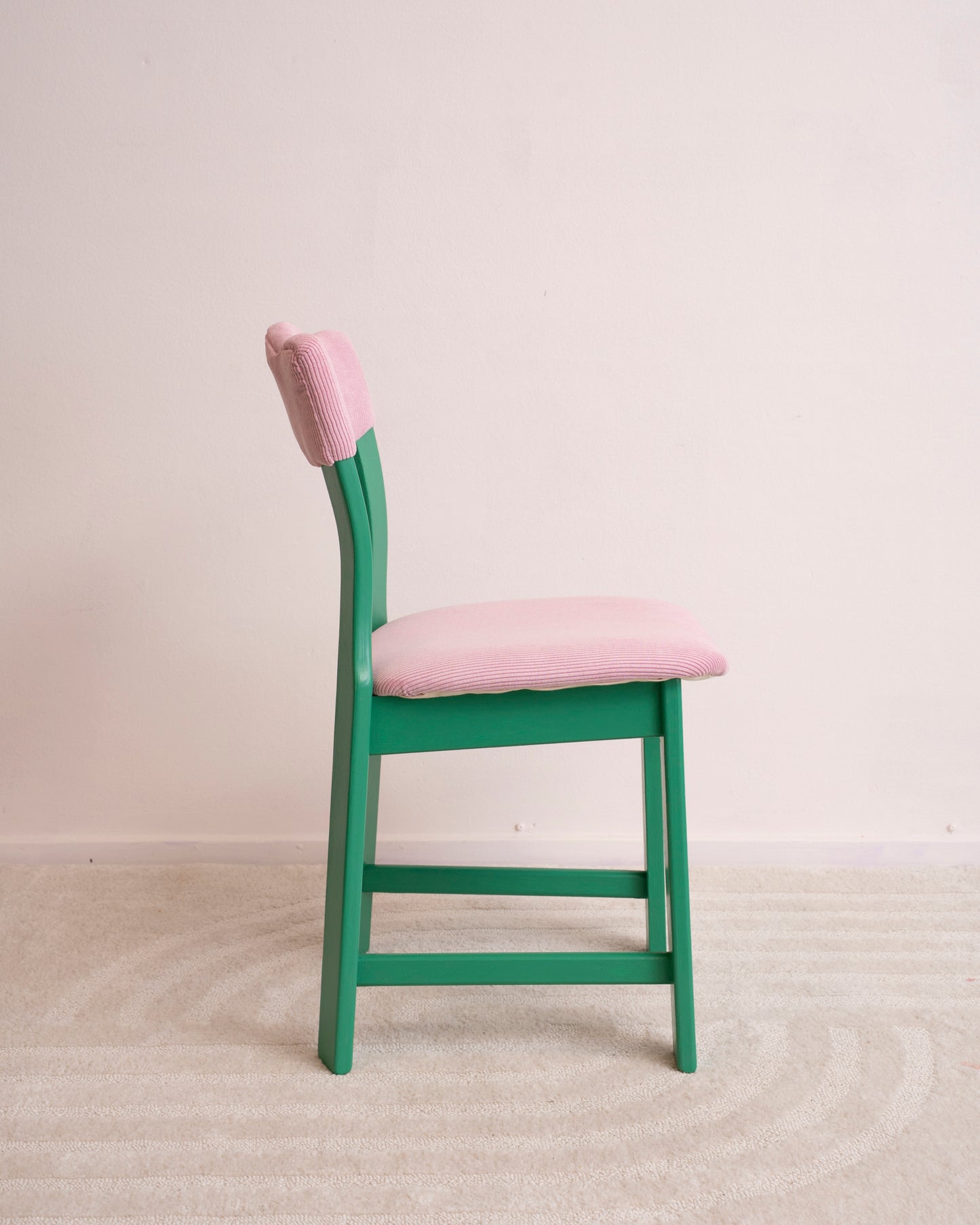 Tulp – Roze Groene stoelen (4x)