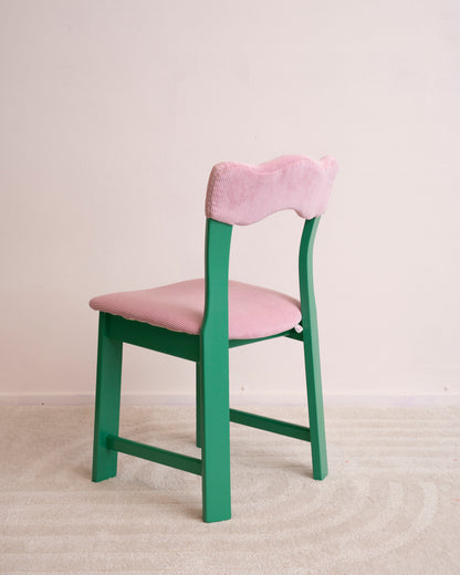 Tulp – Roze Groene stoelen (4x)